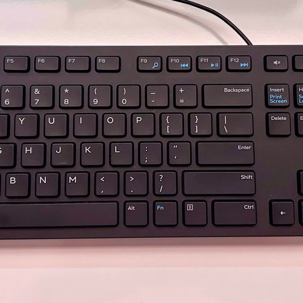 DELL 141714 Keyboard USB Wired Black **USED**